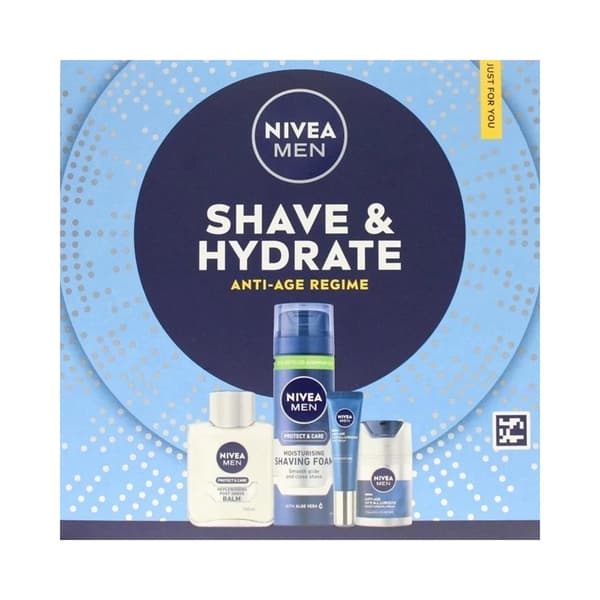 Giftset Nivea Men Shave & Hydrate 4pcs