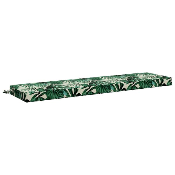 2-delade Bänk Kuddar SOEST 2 st 100% Polyester Bladmönster