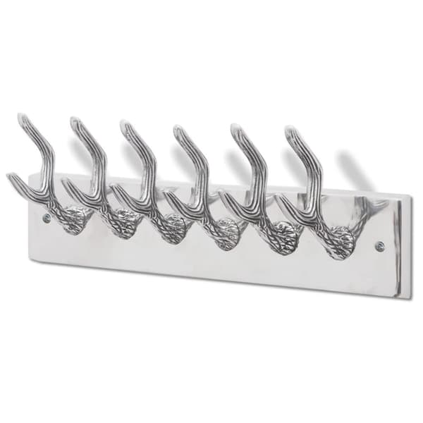 Kroklist 4 st silver aluminium