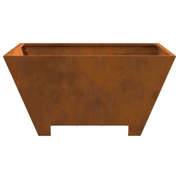 Eldstad Brun 60 x 60 x 30 cm Väderstål