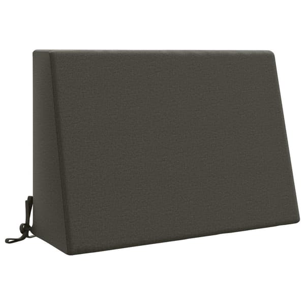 Ryggkudde SOEST 100% Polyester Antracit 60 x 20 x 40 cm