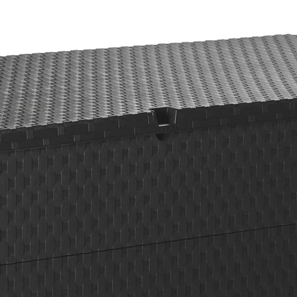 Dynbox antracit 120x56x63 cm PP-rotting