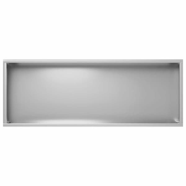 Trädgårdsplanterare 2 st Silver 80 x 20 x 49 cm
