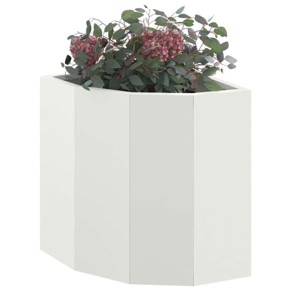 Hörnställning Vit 30 x 30 x 35 cm Stål