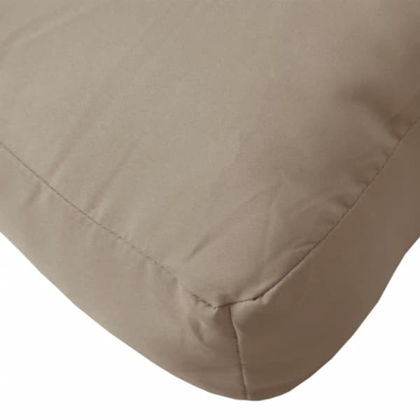 Palldyna taupe 60x60x12 cm tyg