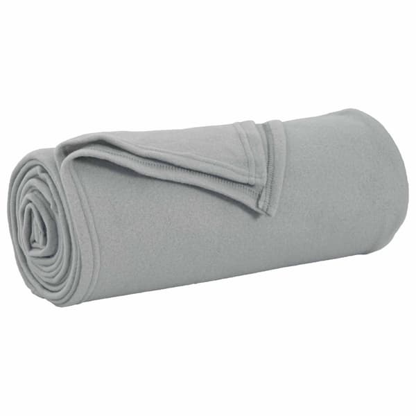 Filtar 6 pcs Grå 270 x 240 cm Fleece