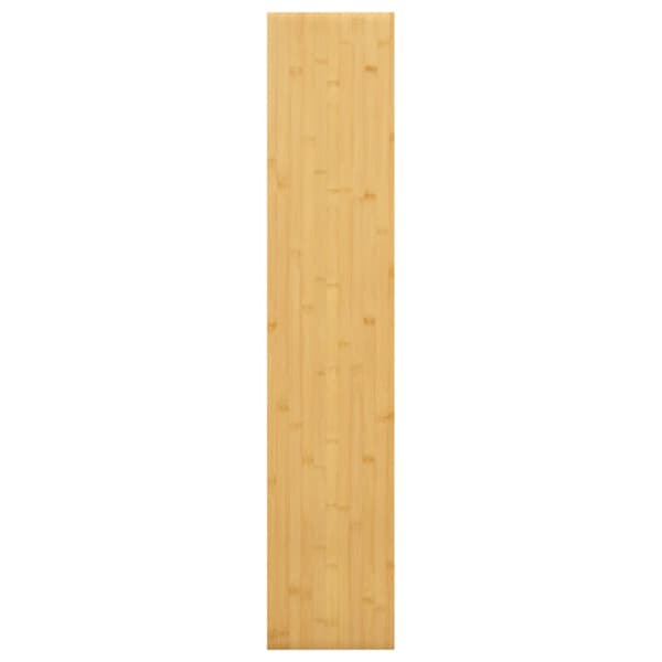 Vägghylla 100x20x1,5 cm bambu