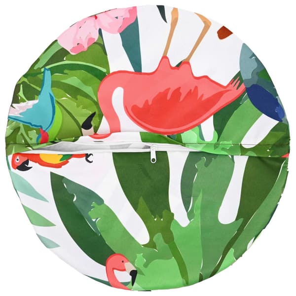 Kuddöverdrag 2 st HEERLEN Svart Ø 50 cm Polyester