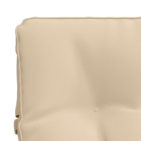 Solstol Kudde VIANEN 100% Polyester Gräddvit 200 x 60 x 8 cm