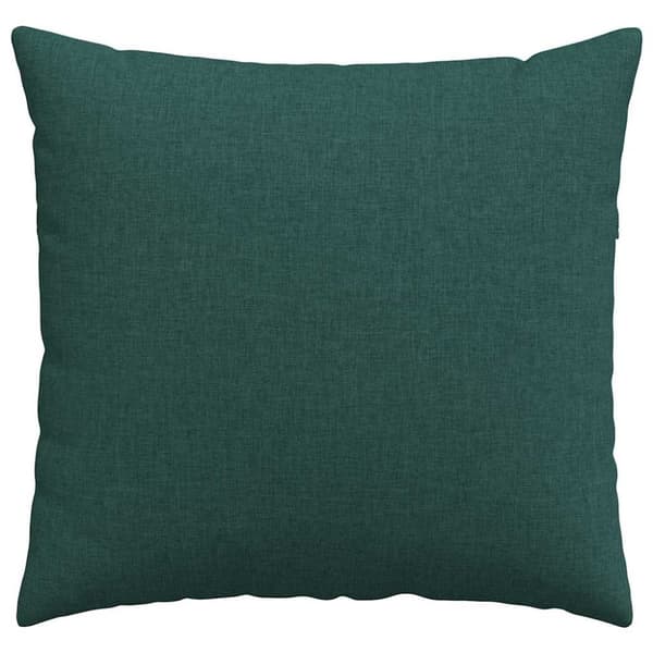Sofakuddar 2 pcs Mörkgrön 50 x 50 cm tyg