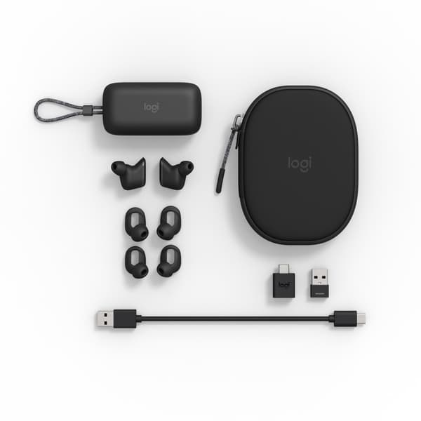 Logitech Zone Headset True Wireless Stereo (TWS) I öra Samtal/musik Bluetooth grafit