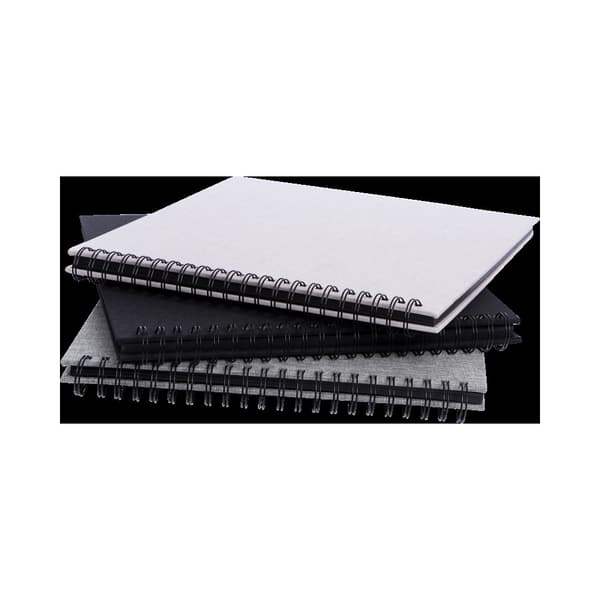 Focus Essence Wire-O 30x30 Grey w. Black Sheets