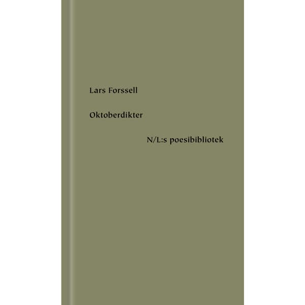 Oktoberdikter (inbunden)