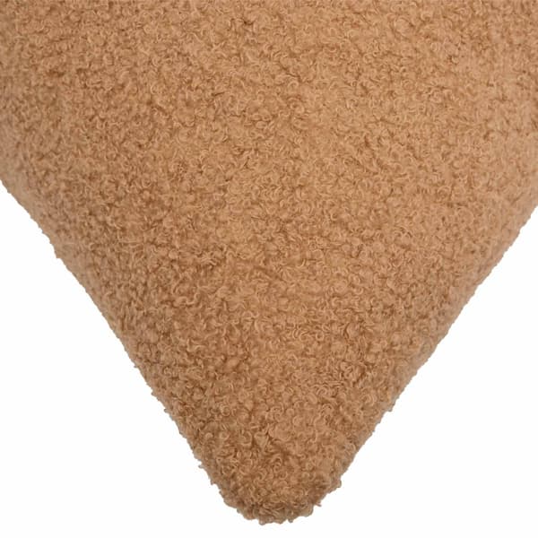 Kuddöverdrag 2 st HEERLEN Beige 55 x 55 cm Bouclé
