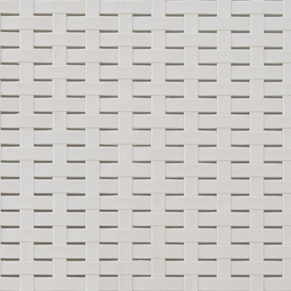 3-sits trädgårdsoffa med kuddar Rattan-look PP Vit