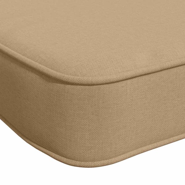 2-delade Bänk Kuddar VUGHT 2 st 100% Polyester Sand