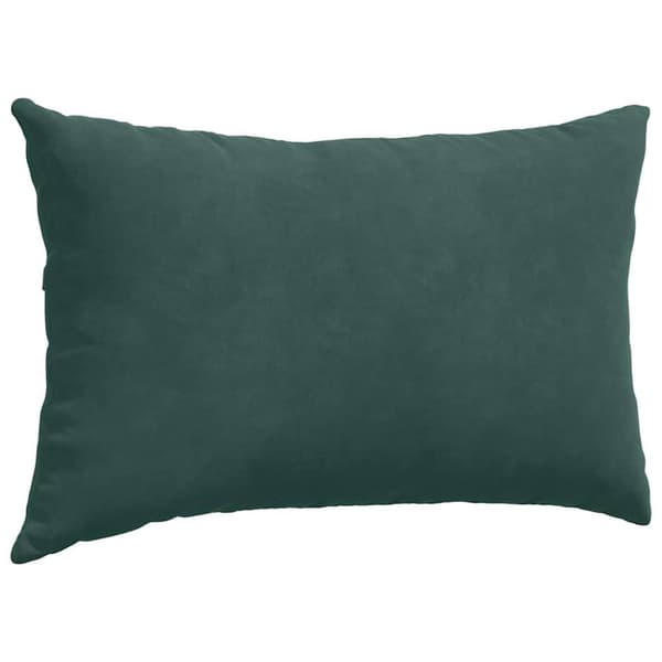 Sofakuddar 2 pcs Mörkgrön 50 x 30 cm Kordread tyg