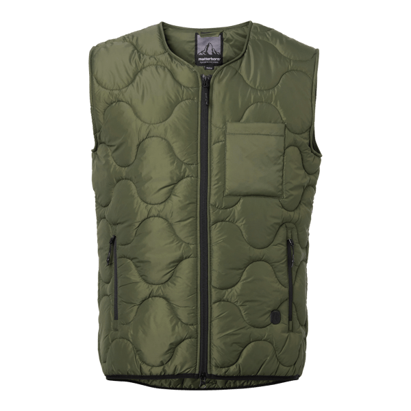 Beckey Puffer Vest Olive Male
