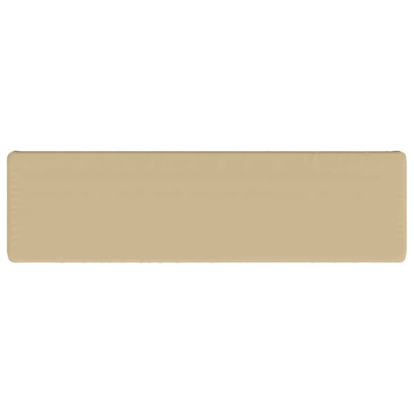 2-delade Bänk Kuddar VUGHT 2 st 100% Polyester Beige