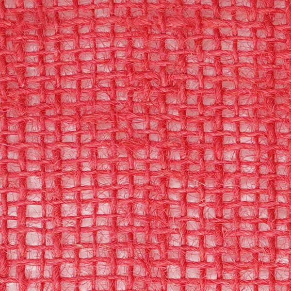 Juterrulle 200 x 500 cm Röd
