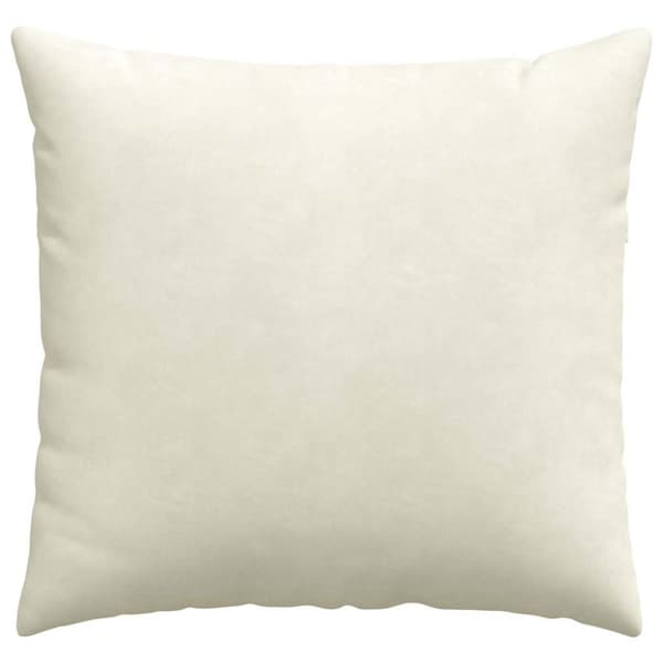 Sofakuddar 2 pcs Kräm 45 x 45 cm Kordread tyg