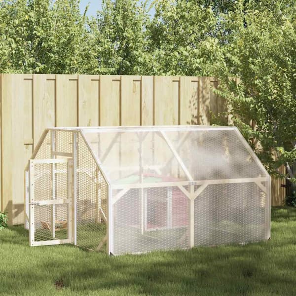 Växtskydd med öljetter 2x4 m polyeten