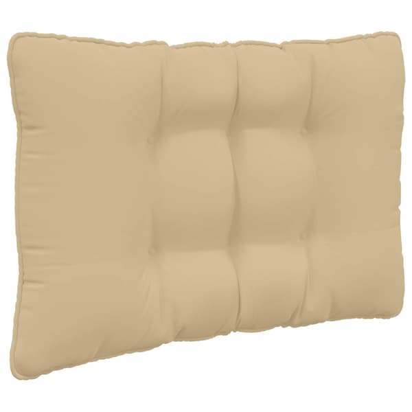 Utomhus Soffa Kudde 3 pcs Beige Polyester