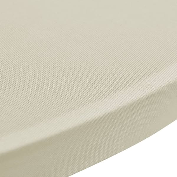Duk till ståbord Ø80 Stretch Creme 2-pack