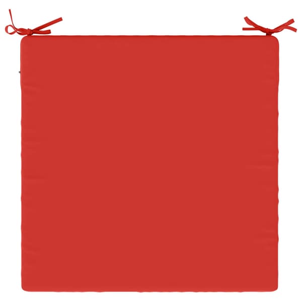 4-delade Sittdynor SOEST 4 st 100% Polyester Röd 70 x 70 x 7 cm