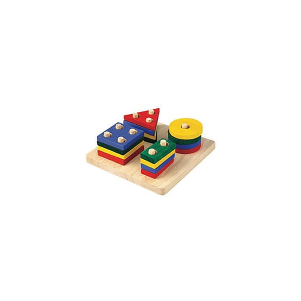 Geometrisk Sorteringsbräda PlanToys