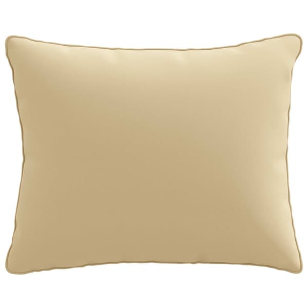 1-delad ryggkudde PUTTEN 100% Polyester Beige 60 x 40 x 15 cm