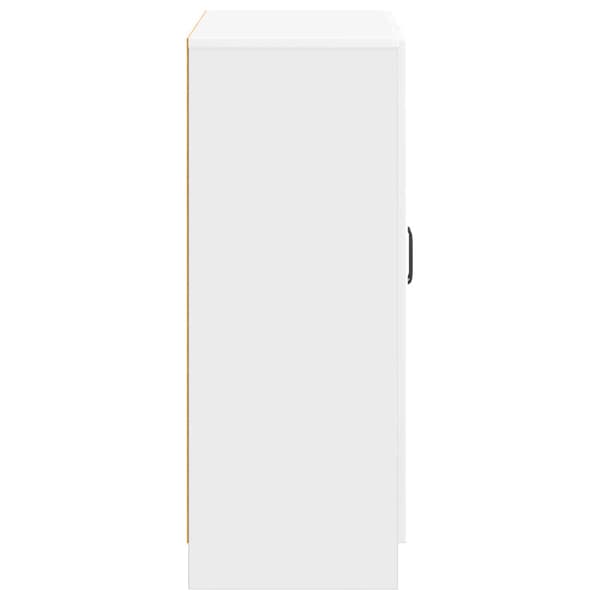 Sideboard Vit högglans 66 x 34,5 x 87 cm Konstruerat trä