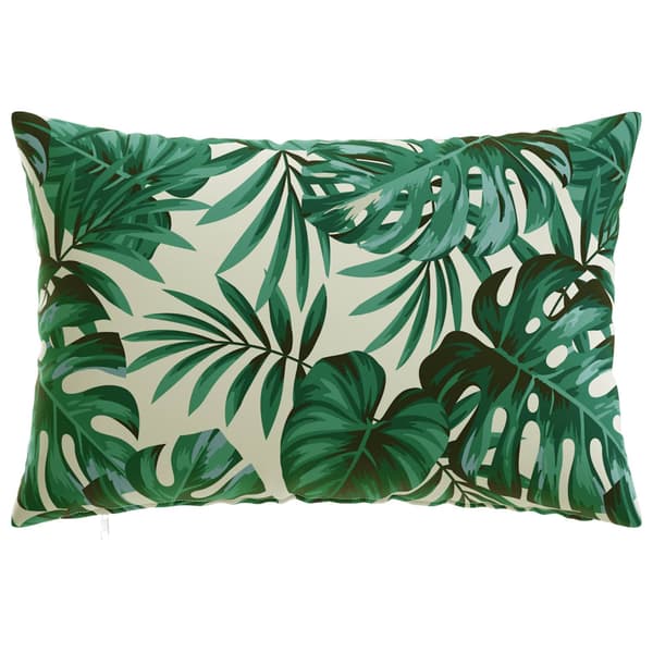 Kuddöverdrag 2 st HEERLEN Bladmönster 30 x 50 cm Polyester