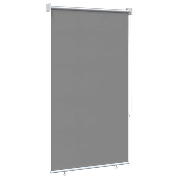 Rullgardin UV-skydd Ljusgrå 60 x 140 cm Polyester