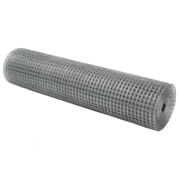 Svetsat trådstängsel Silver 0.4 x 10 m