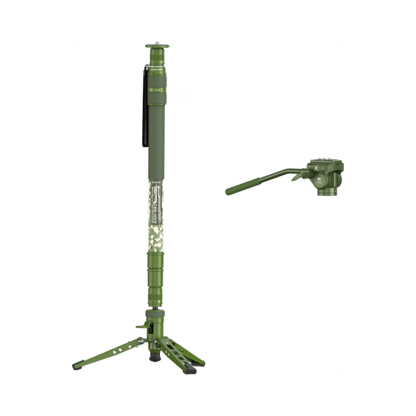 Sirui Monopod Video Set Pedal Version Camouflage CVM-145P + CT5X