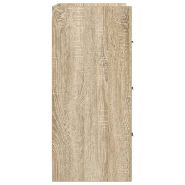 Sideboard Sonoma-ek 75 x 33 x 80 cm Konstruerat trä