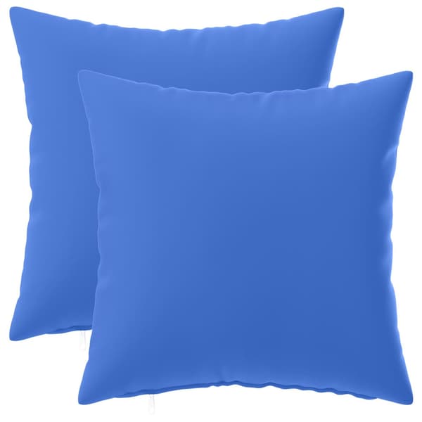 Kuddöverdrag 2 st HEERLEN Kungsblå 35 x 35 cm Polyester