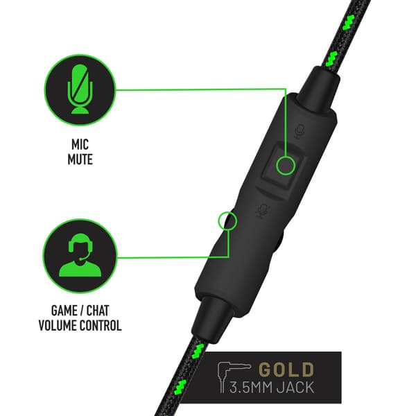 Stealth C6-100 Gaming Headset for  XBOX, PS4/PS5, Switch, PC - Digital Green
