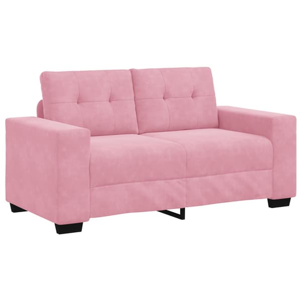 Soffset 3 pcs Rosa 221 x 80 x 80 cm Sammet