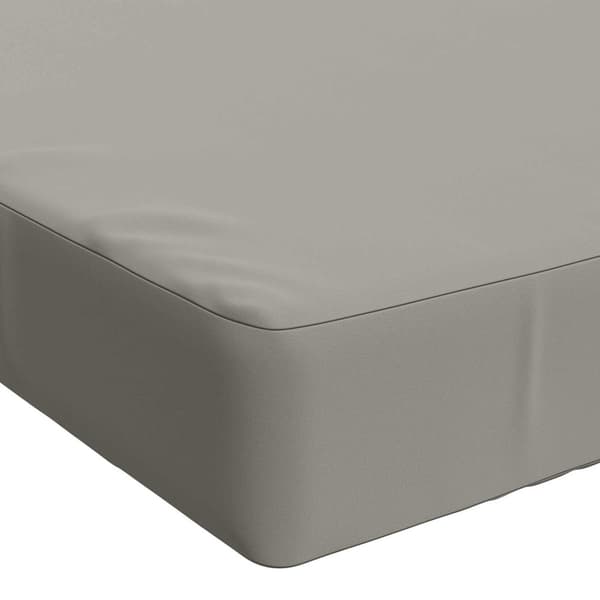 Bänk kudde SOEST 100% Polyester Grå 120 x 50 x 8 cm