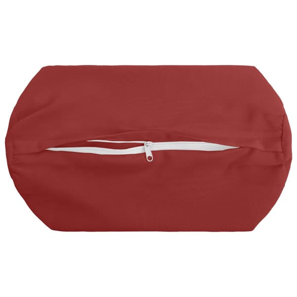Kuddöverdrag 2 st HEERLEN Vinröd Ø 15 x 40 cm Polyester