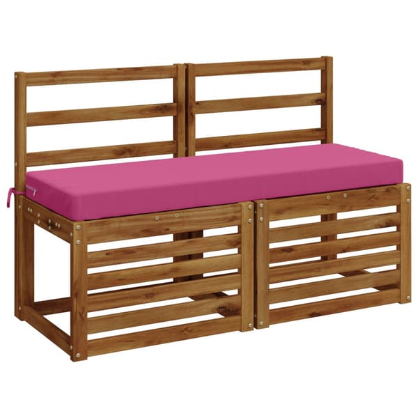 Bänk kudde SOEST 100% Polyester Rosa 110 x 40 x 8 cm