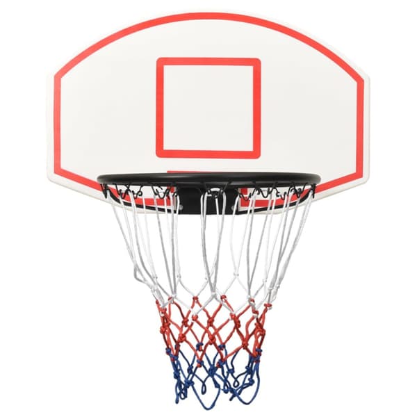 Basketplatta vit 71x45x2 cm polyeten