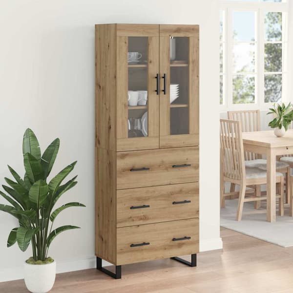 Skåp med låda 2 pcs Artisan Ek Konstruerat trä
