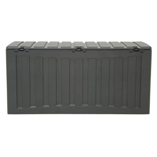 Dynbox svart 118x53x57 cm polypropen