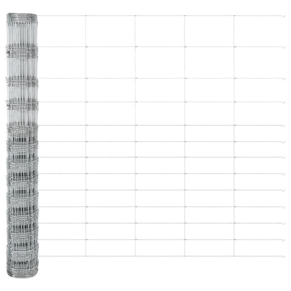 Stängselstolpe Galvaniserad 50 x 1,5 m Stål