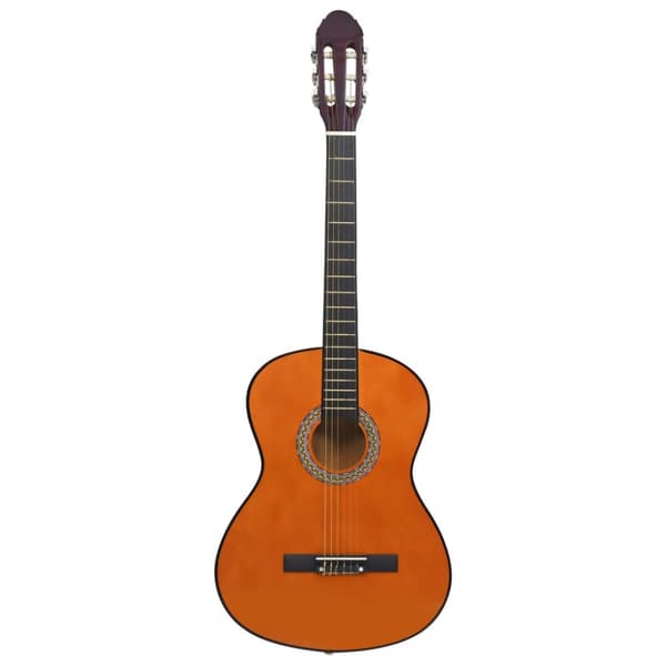 Gitarr för nybörjare klassisk 4/4 39" amerikansk lind