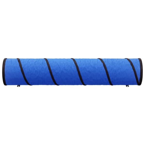 Hundtunnel blå Ø 40x200 cm polyester