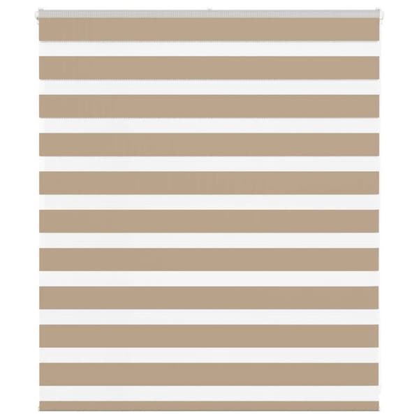 Rullgardin zebra 135x100 cm tyg bredd 130,9 cm polyester